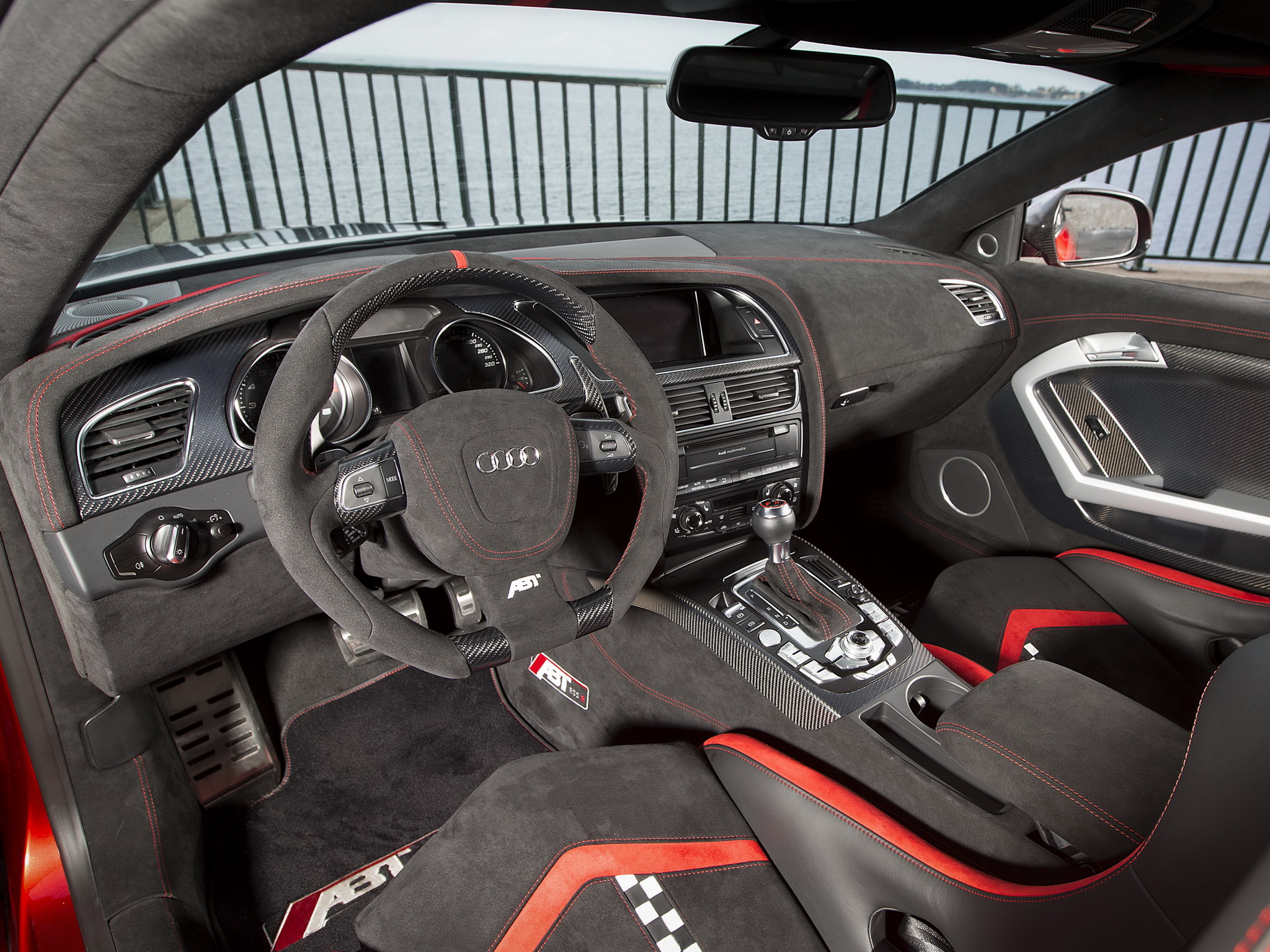 2014, Abt, Audi, Rs5 r, Coupe, Tuning, R55, Interior Wallpaper