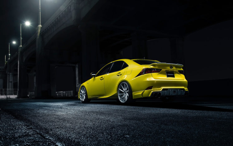 2014, Lexus, Is, 350, F, Sport, By, Vossen wheels, Tuning, I s HD Wallpaper Desktop Background