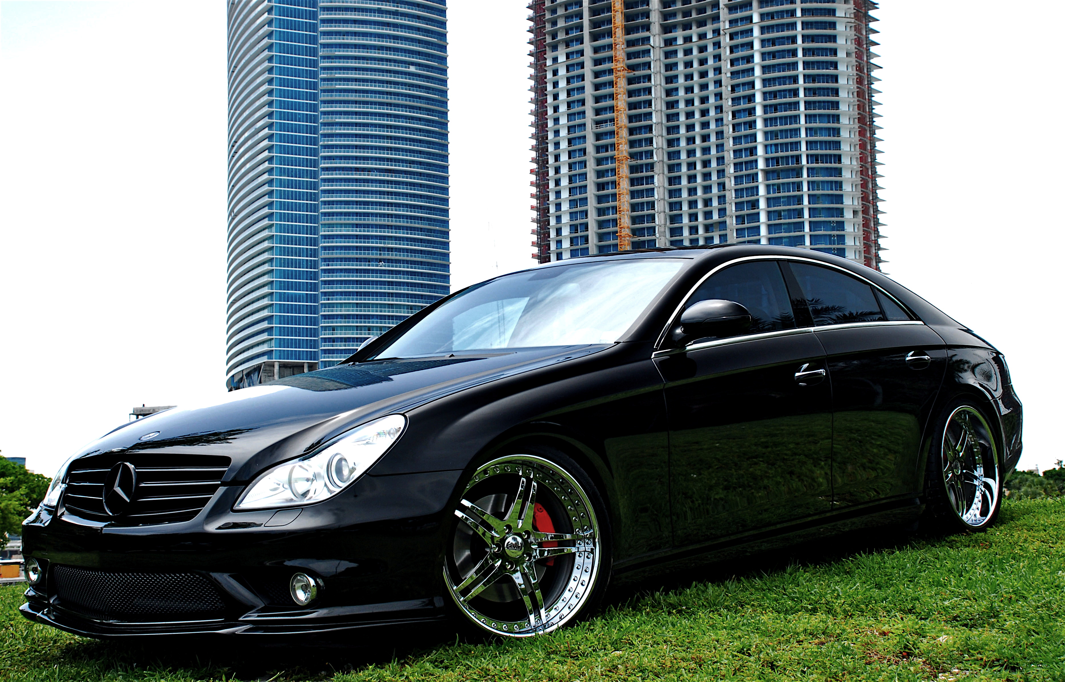 mercedes, Cls, On, Sevas, Wheels, R55 Wallpaper