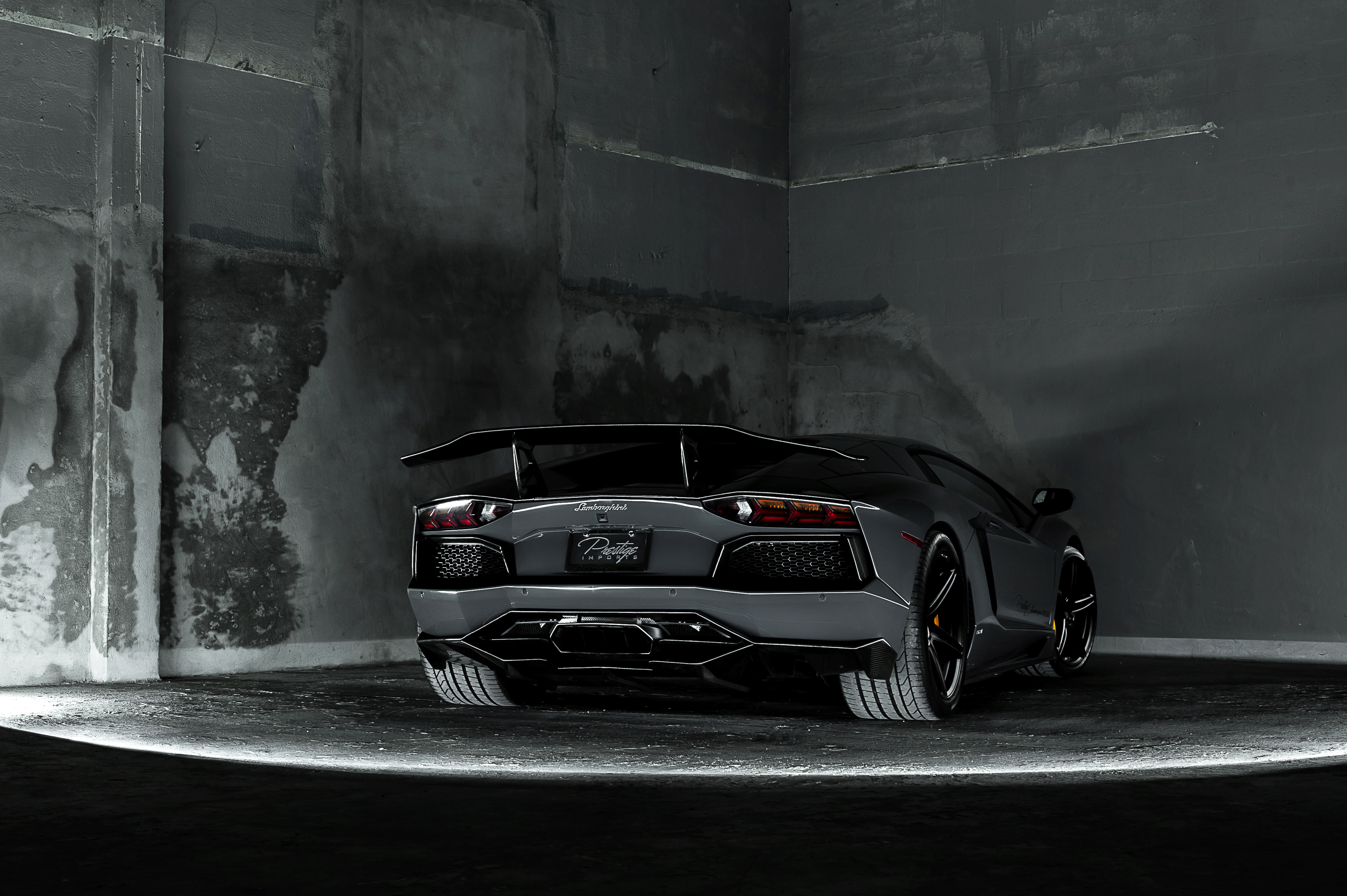 adv, 1, Prestige, Imports, Lamborghini, Aventado Wallpaper
