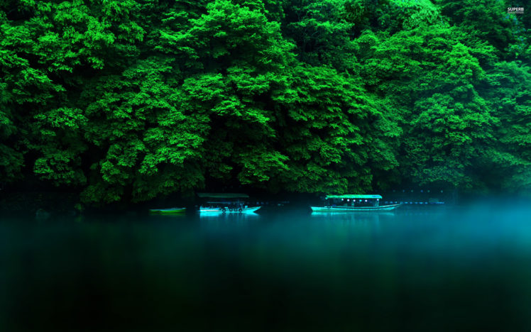 island, Honshu, Boats, Japan HD Wallpaper Desktop Background