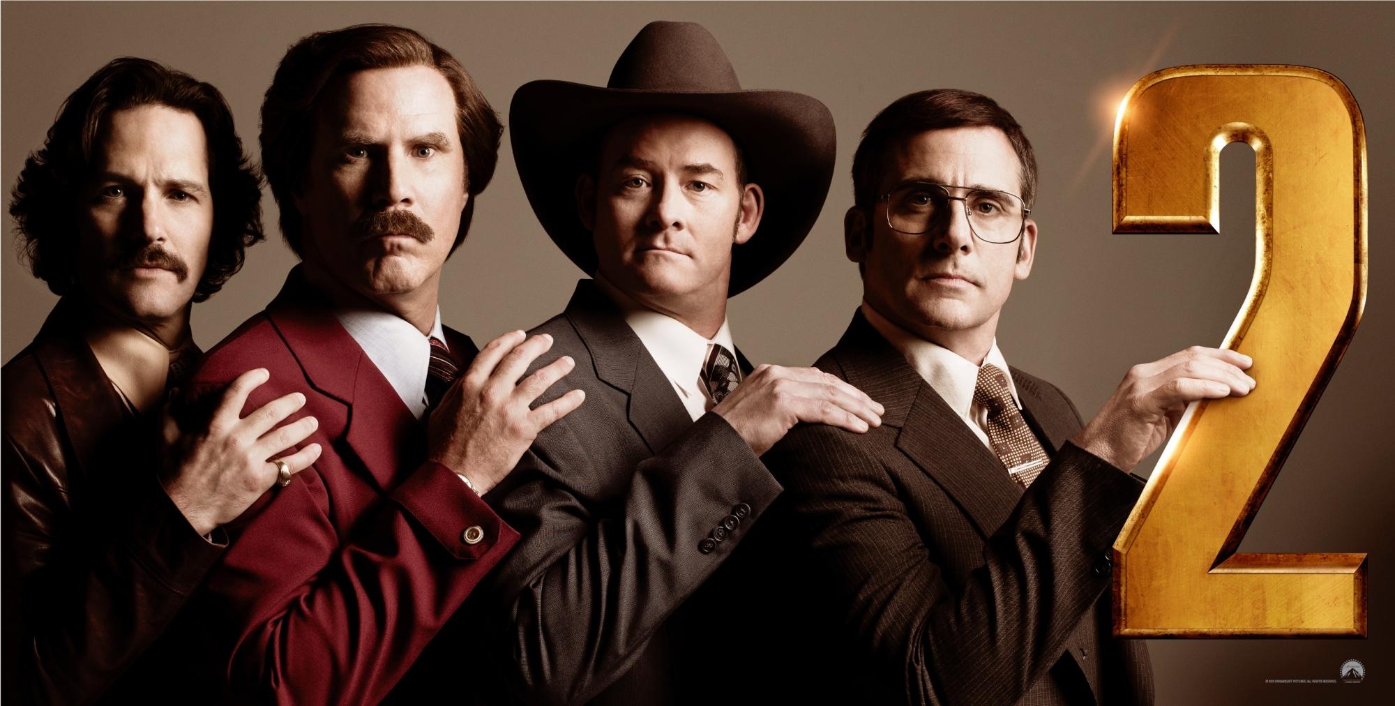 anchorman, 2, The, Legend, Continues, Movie Wallpaper