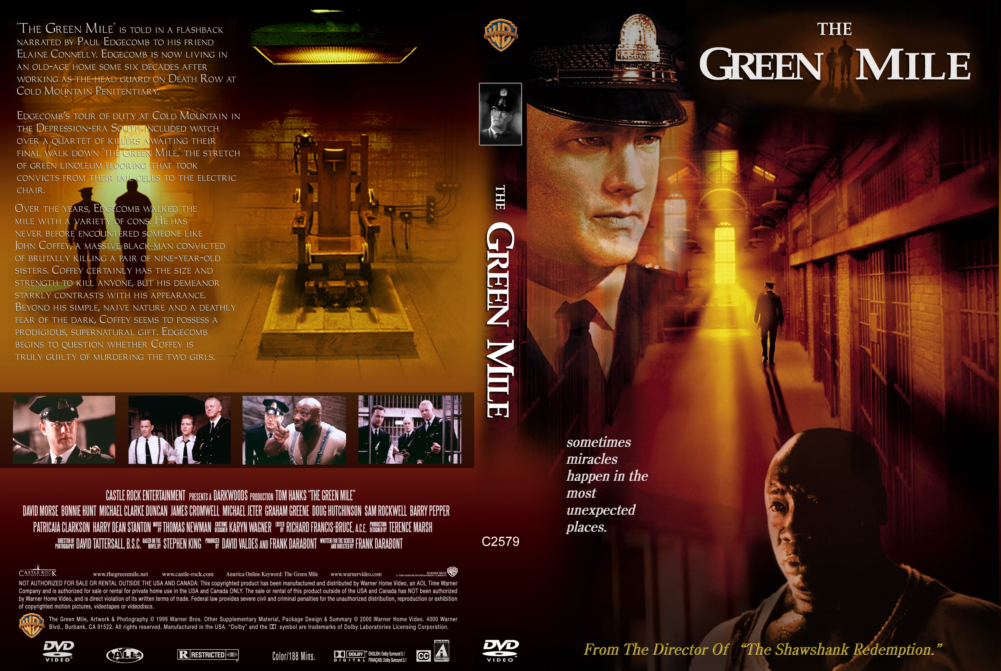 The Green Mile 1999 Постер