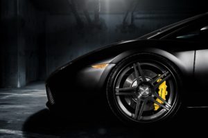 black, Lamborghini, Gallardo, Adv05