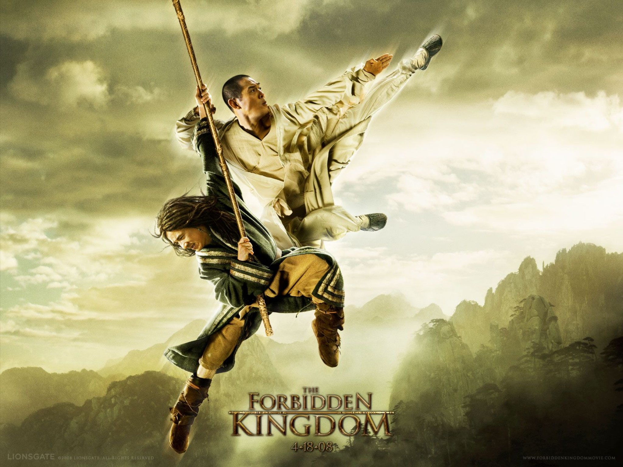 the, Forbidden, Kingdom, Martial, Arts, Jackie, Chan, Jet, Li, Jet li Wallpaper