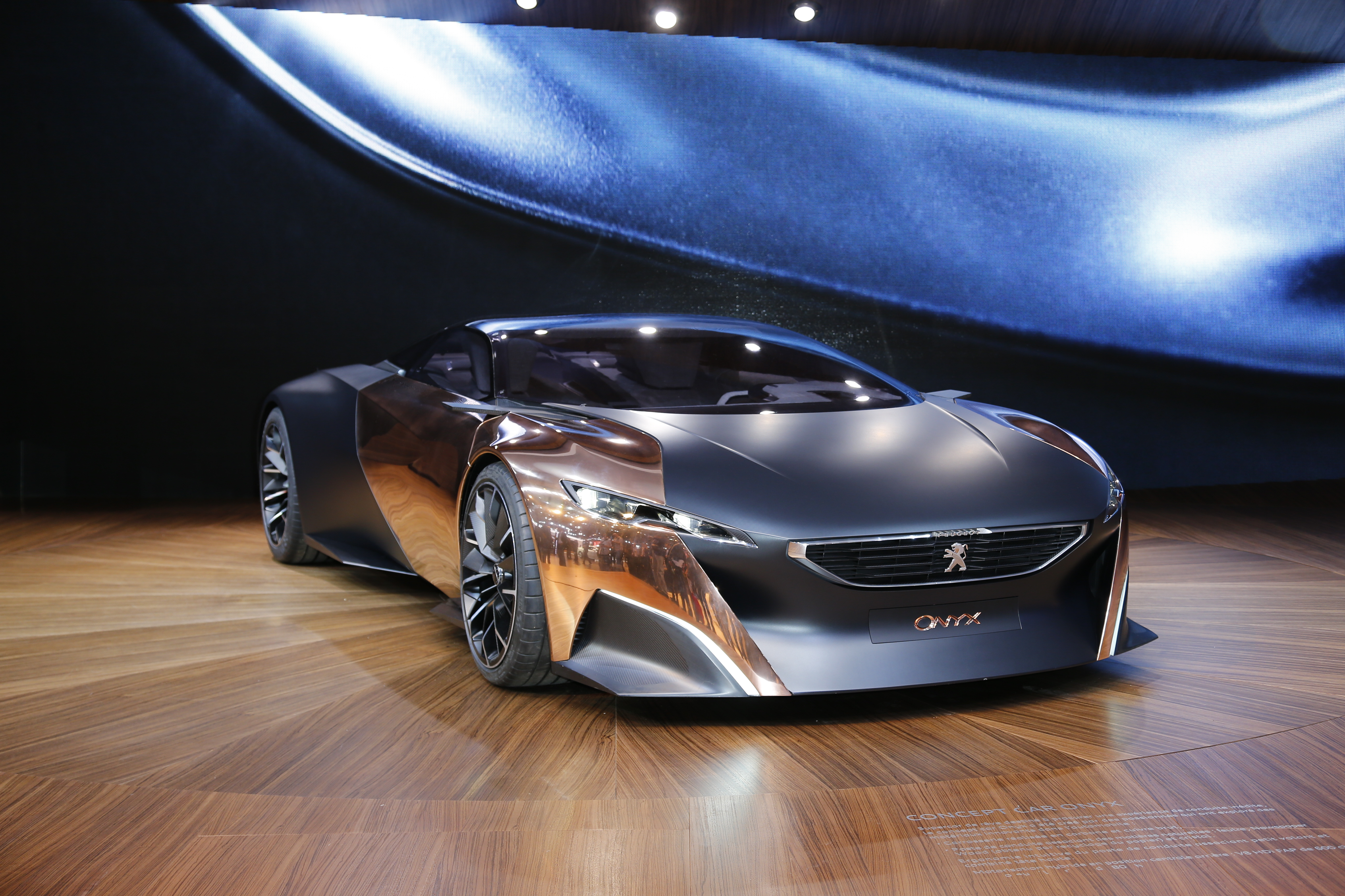 peugeot, Onyx, Concept Wallpaper