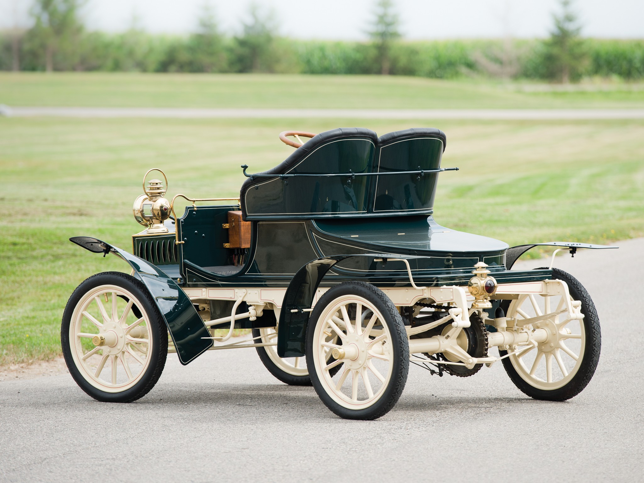 1905, Cadillac, Model e, Runabout, Retro, Luxury Wallpapers HD