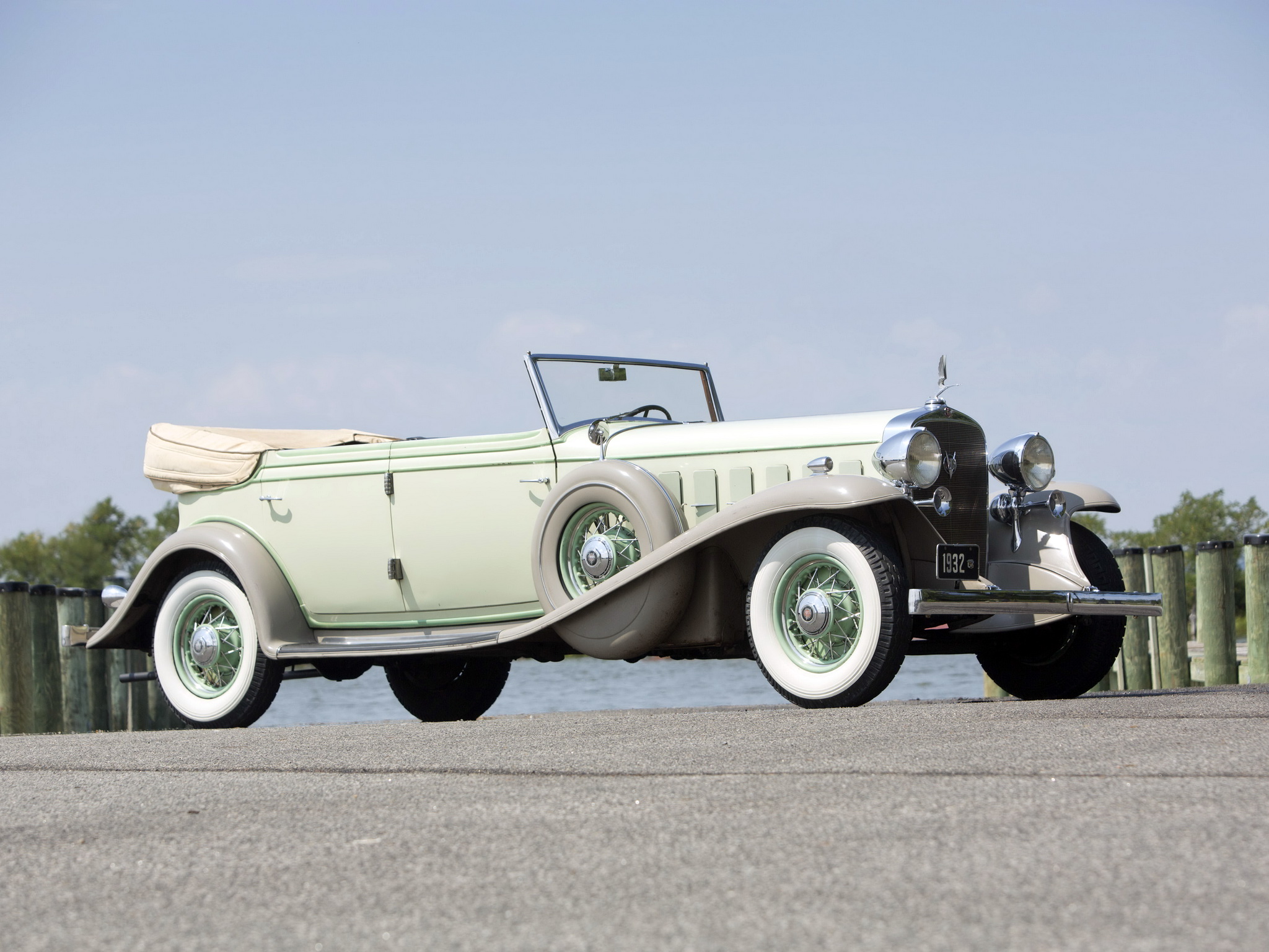 1932, Cadillac, V16, 452 b, All, Weather, Phaeton, By, Fisher,  32 16 273 , Retro, Luxury, Eq Wallpaper