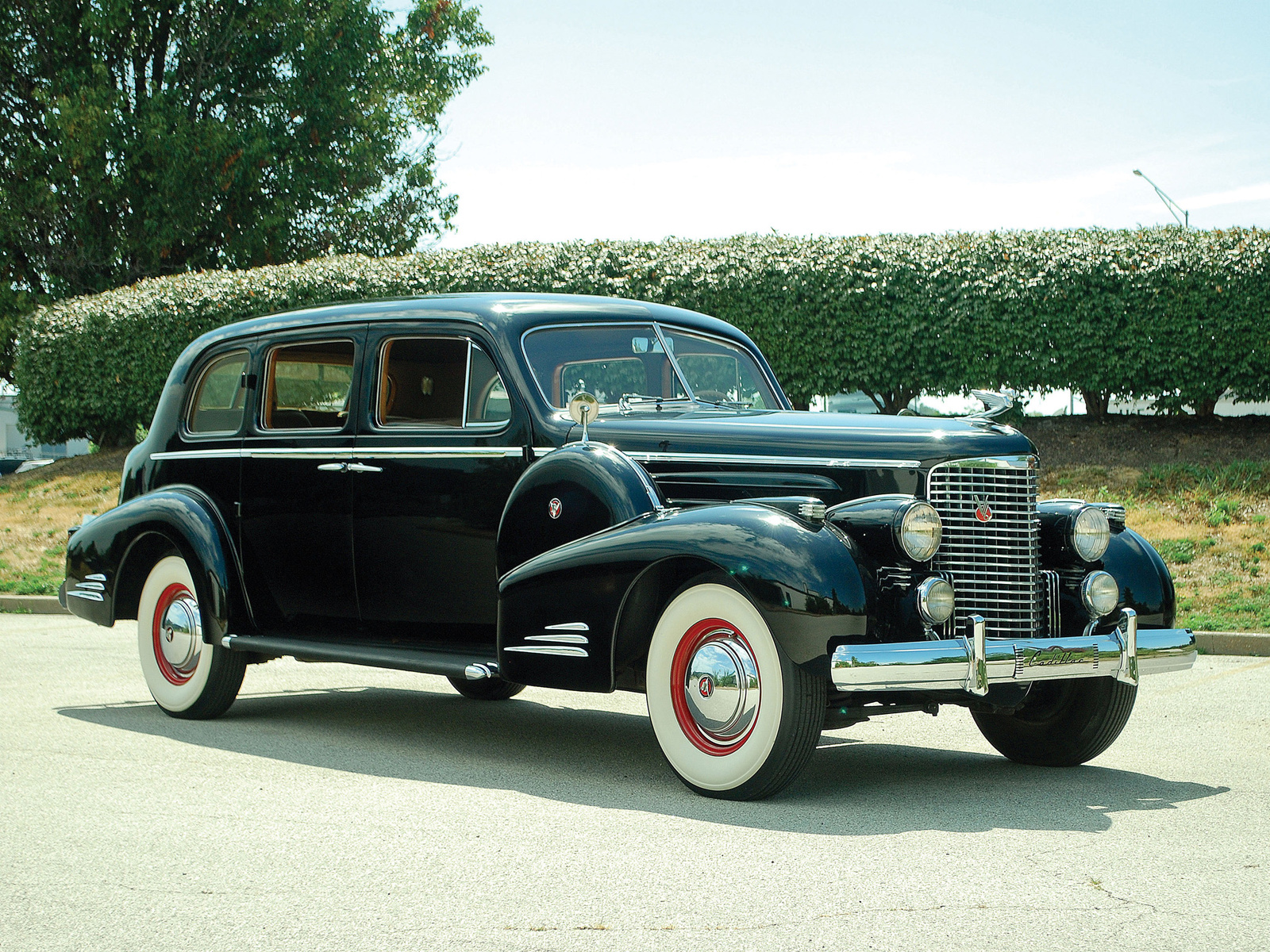 1938, Cadillac, V16, Series 90, Sedan, By, Fleetwood, Retro, Luxury Wallpaper