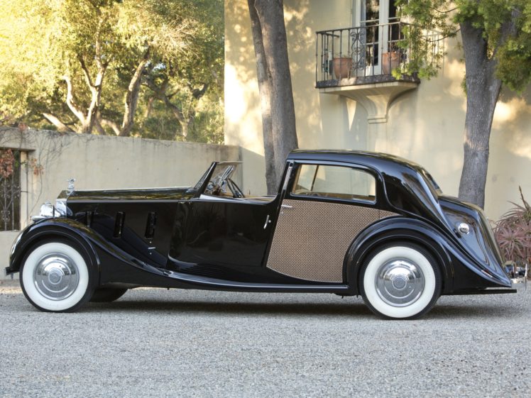 1938, Rolls, Royce, Phantom, Iii, Sedanca, De, Ville, By, Park, Ward, Luxury, Retro HD Wallpaper Desktop Background