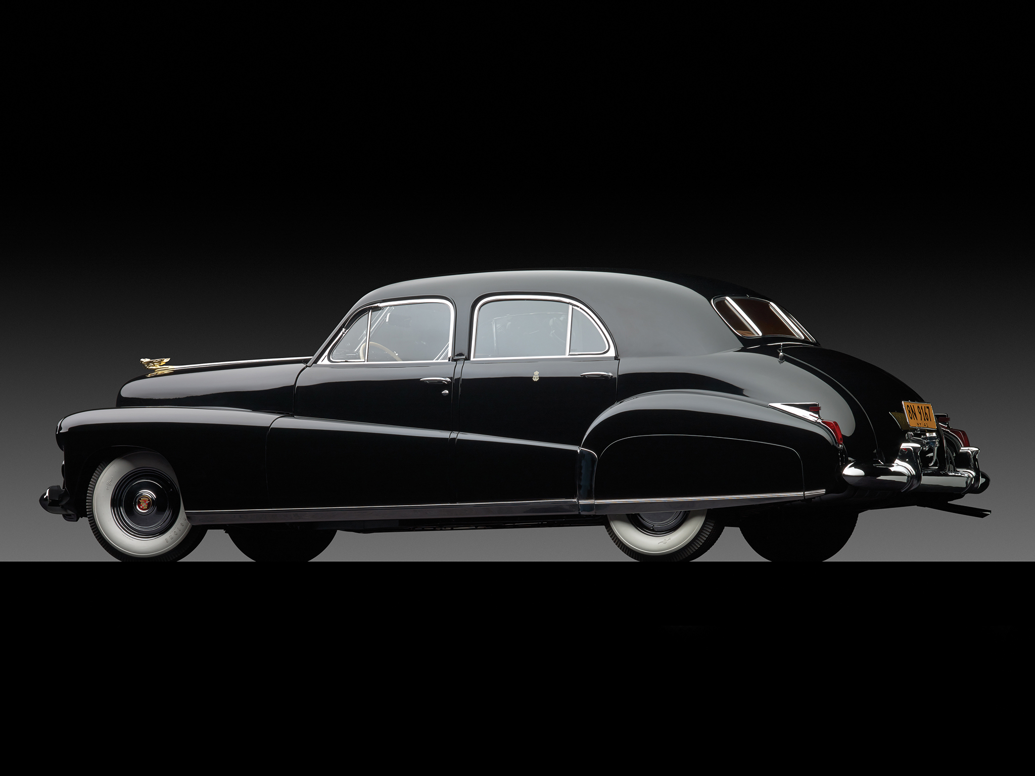 1941, Cadillac, Custom, Limousine, Duchess, Retro, Luxury Wallpaper