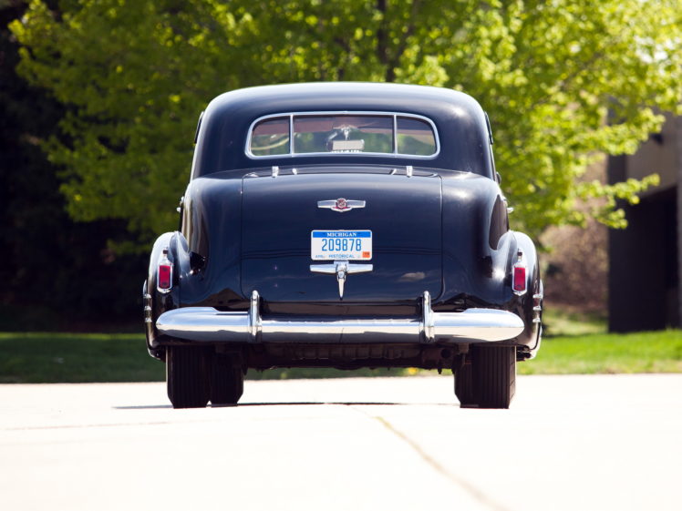 1941, Cadillac, Fleetwood, Seventy five, Touring, Sedan,  41 7519 , Retro, Luxury HD Wallpaper Desktop Background