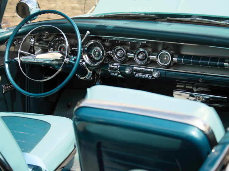 1958, Pontiac, Bonneville, Custom, Convertible,  2567sd , Retro, Interior HD Wallpaper Desktop Background