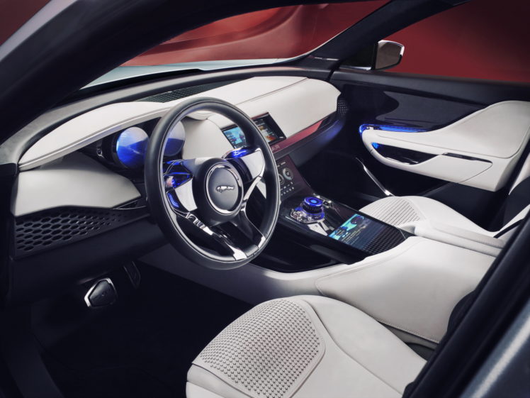 2013, Jaguar, C x17, Concept, Suv, Interior HD Wallpaper Desktop Background