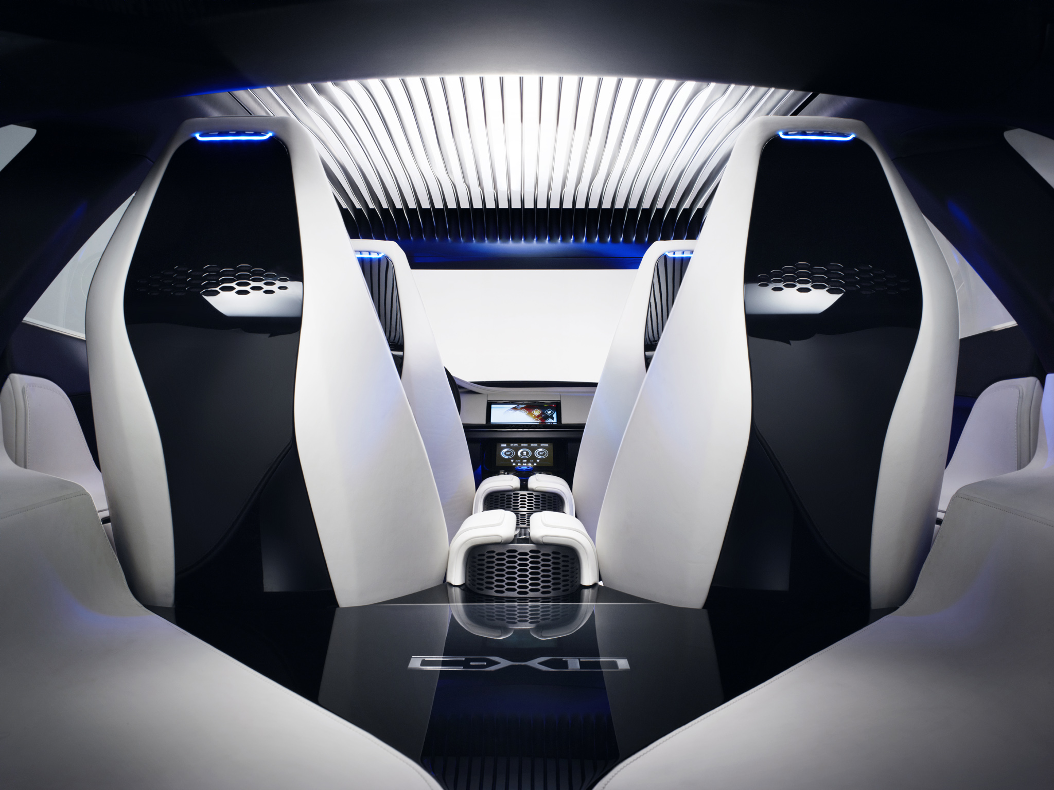 2013, Jaguar, C x17, Concept, Suv, Interior Wallpaper