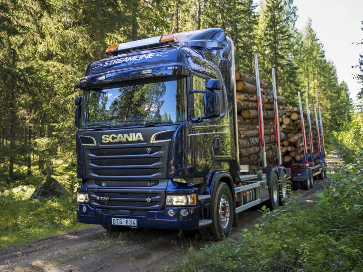 2014, Scania, R730, 6×4, Streamline, Timbertruck, Semi, Tractor HD Wallpaper Desktop Background