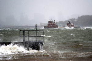 hurricane, Sandy, Storm, Disaster, Weather, Destruction, Ocean, Waves, Boat, Ship