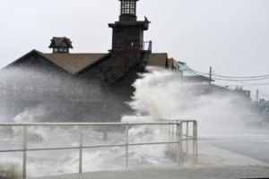 hurricane, Sandy, Storm, Disaster, Weather, Ocean, Waves, Lighthouse