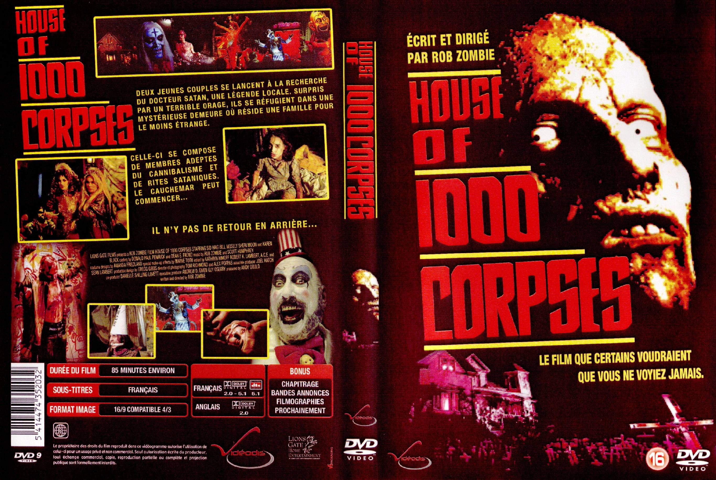 house, Of, 1000, Corpses, Dark, Horror, Poster, French Wallpapers HD / Desk...