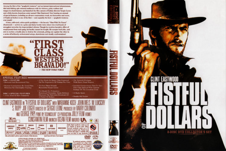 a, Fistful, Of, Dollars, Western, Clint, Eastwood, Poster HD Wallpaper Desktop Background