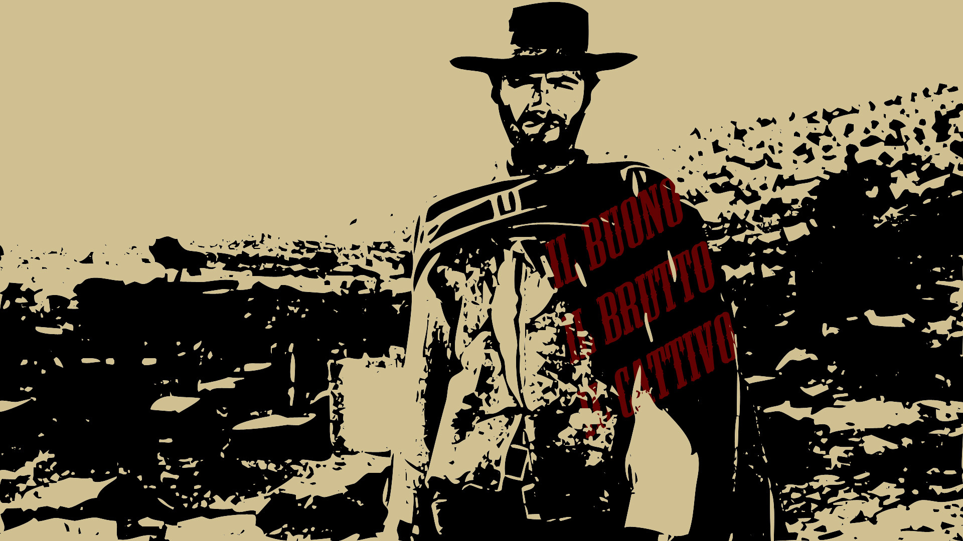 the, Good, The, Bad, And, The, Ugly, Western, Clint, Eastwood, Rw Wallpaper