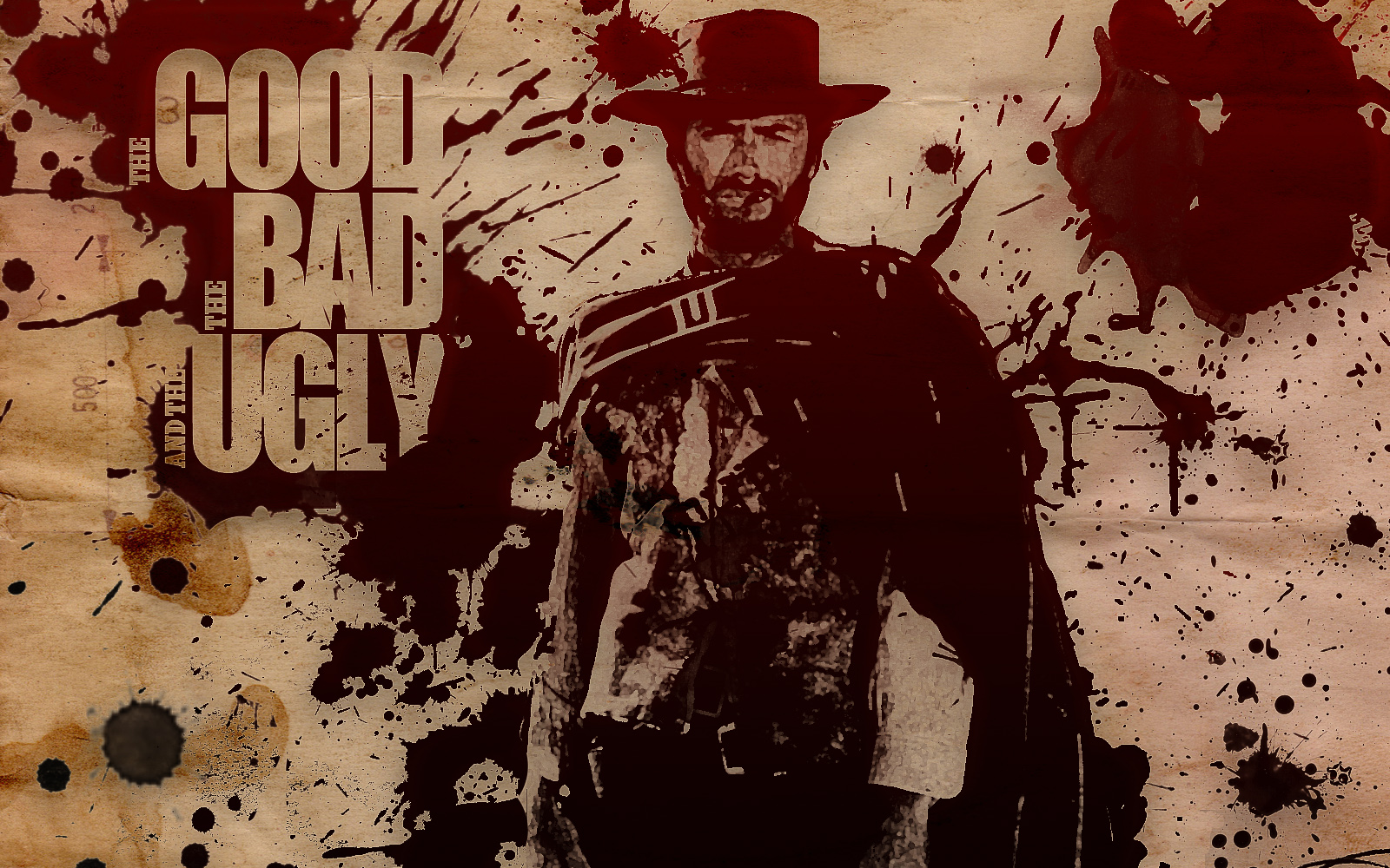 the, Good, The, Bad, And, The, Ugly, Western, Clint, Eastwood, Poster Wallpaper