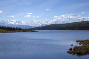 alaska, Range, Wonder, Lake, Mountains, Water, Surface