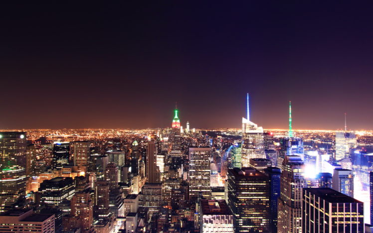 usa, Houses, Night, New, York, City, Megapolis, Cities HD Wallpaper Desktop Background