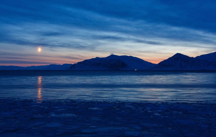 svalbard, Norway, Arctic, Ocean HD Wallpaper Desktop Background