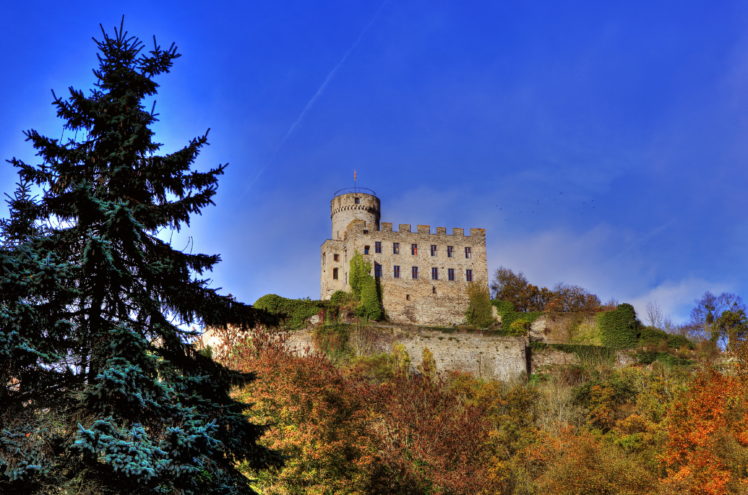 castles, Germany, Burg, Pyrmont, Hdr, Cities HD Wallpaper Desktop Background