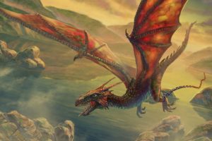 wings, Dragons, Flying, Fantasy, Art, Escape, Artwork, Air, Skyscapes