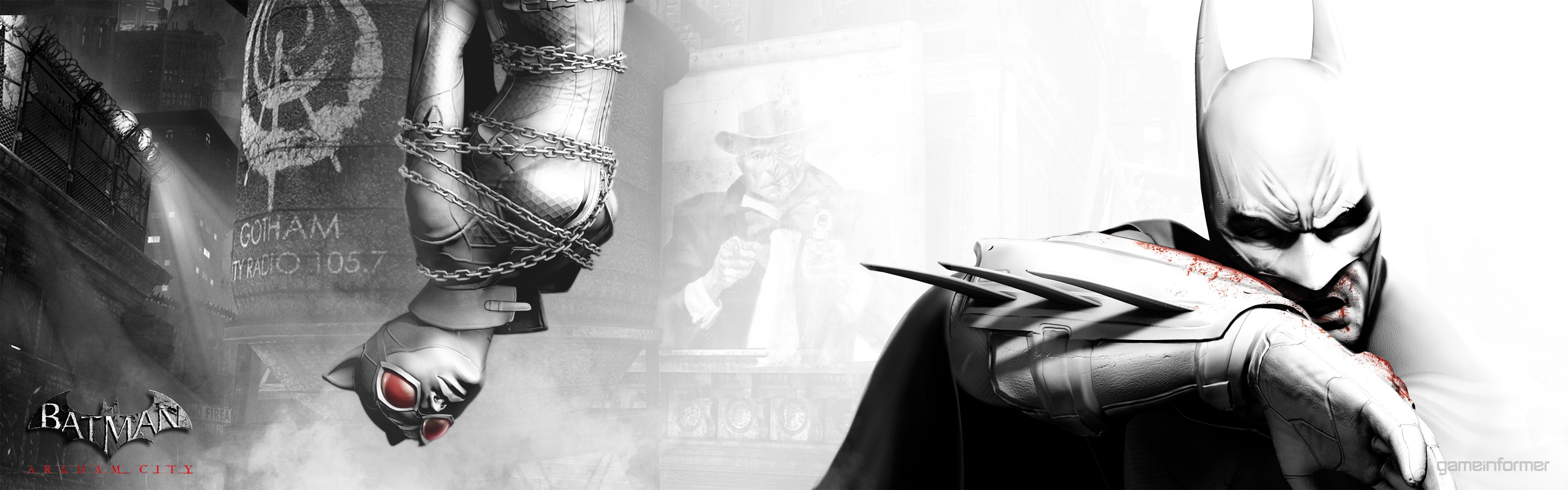 batman, Arkham, City Wallpaper