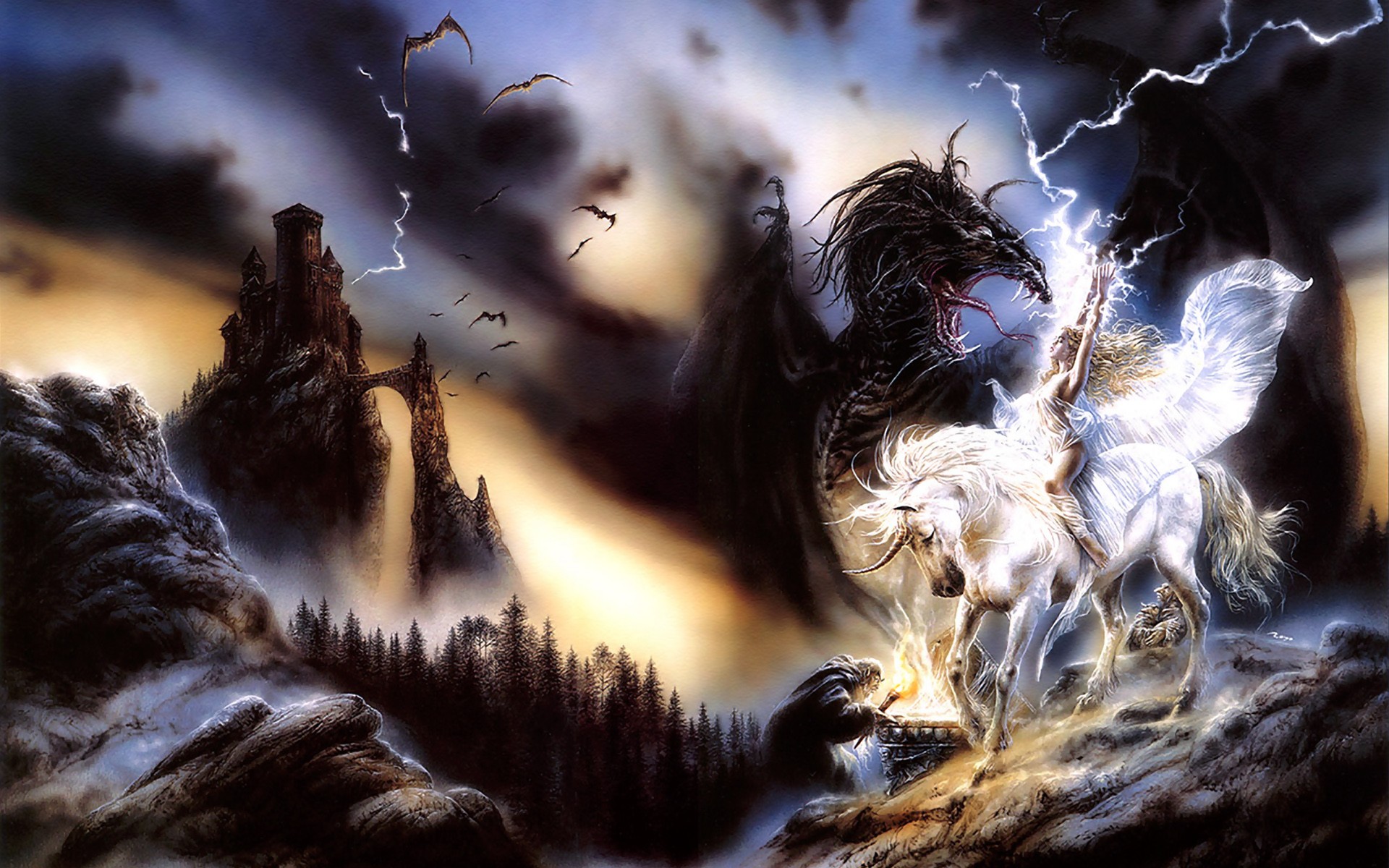 unicorn, Horse, Magical, Animal, Fe Wallpaper