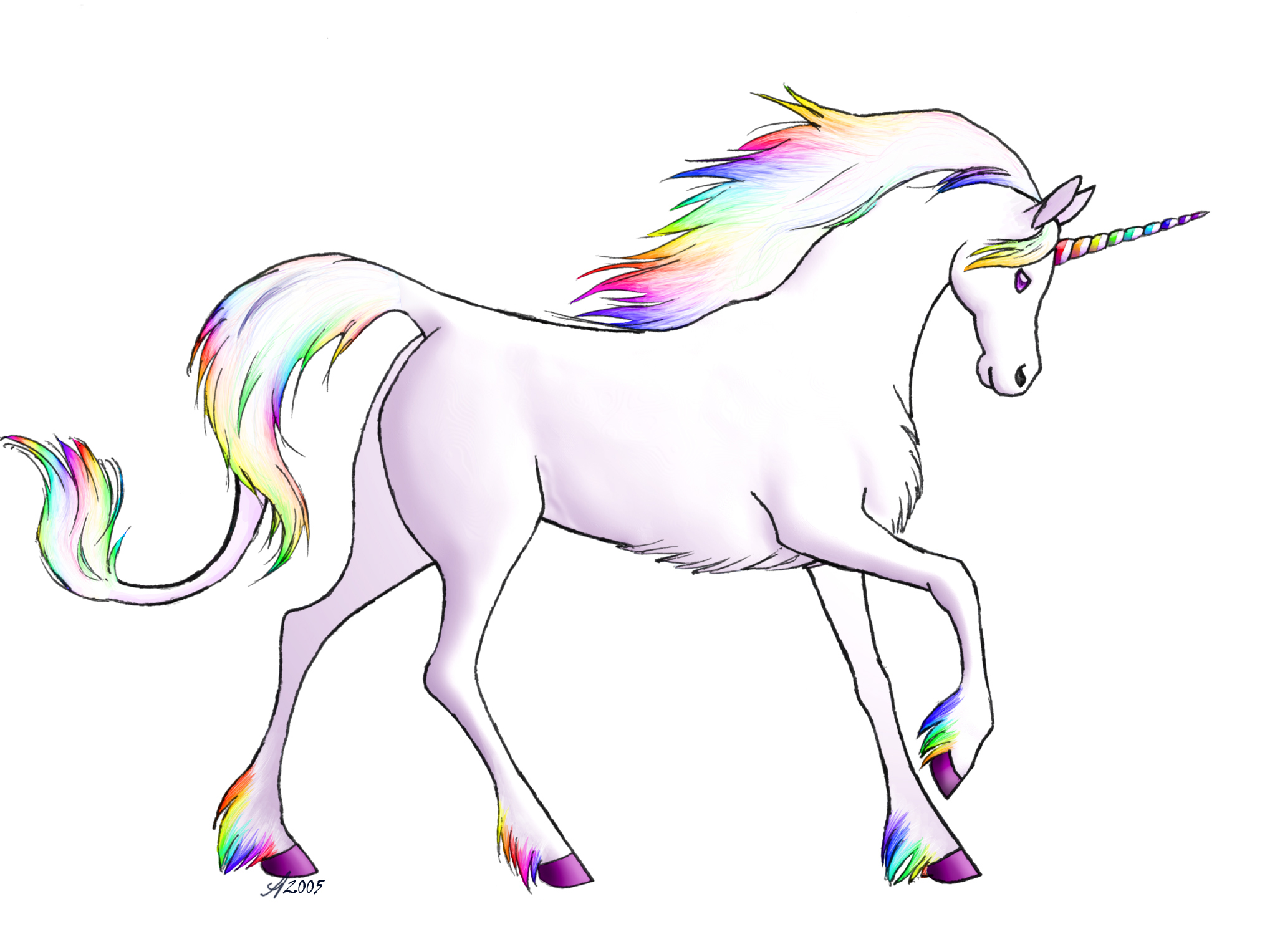 unicorn, Horse, Magical, Animal Wallpaper