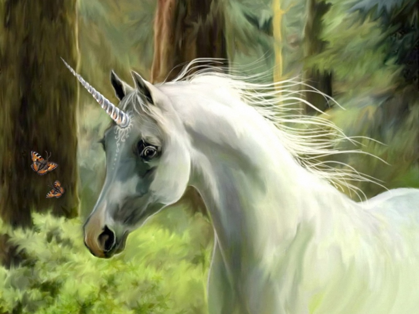 unicorn, Horse, Magical, Animal, Tw Wallpaper