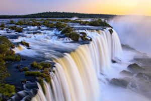 nature, Argentina, Brazil, Waterfalls, Iguazu, Falls