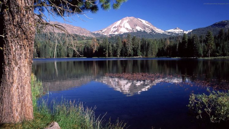 mountains, Landscapes, Nature, Lakes, Reflections HD Wallpaper Desktop Background