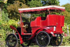 1901, Renault, Type d, Rear entrance, Tonneau, Retro