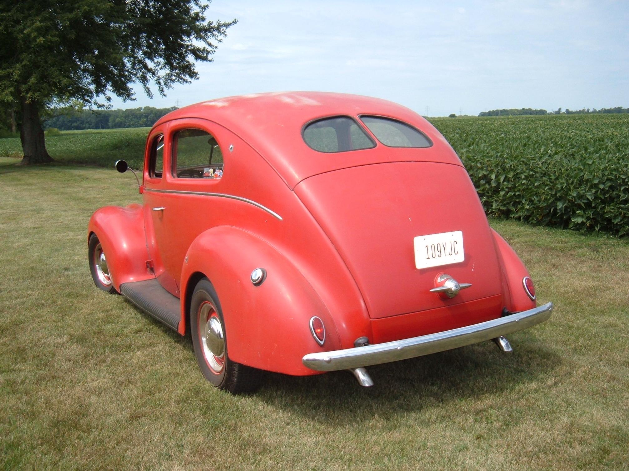 1938, Ford, Deluxe, Hot, Rod, Rods, Custom, Retro, Lowrider Wallpaper