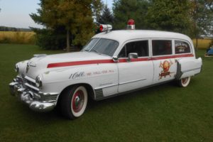 1949, Cadillac, Ambulance, Stationwagon, Retro, Custom