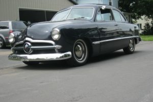 1949, Ford, Tudor, Sedan, Retro, Custom