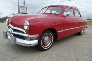 1950, Ford, Tudor, Sedan, Retro