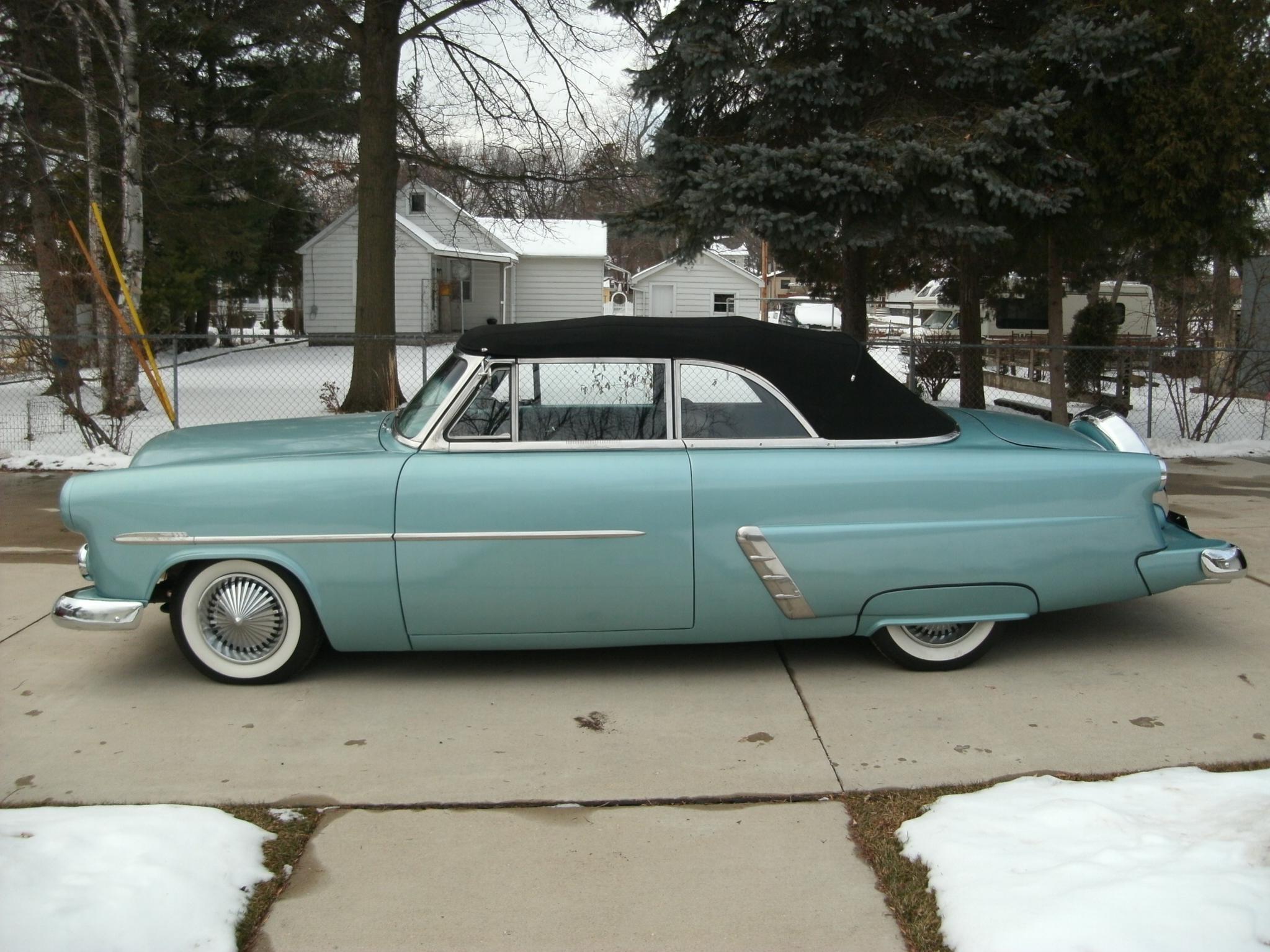 1952, Ford, Convertible, Sunliner, Lowrider, Custom, Hot, Rod, Rods, Retro Wallpaper