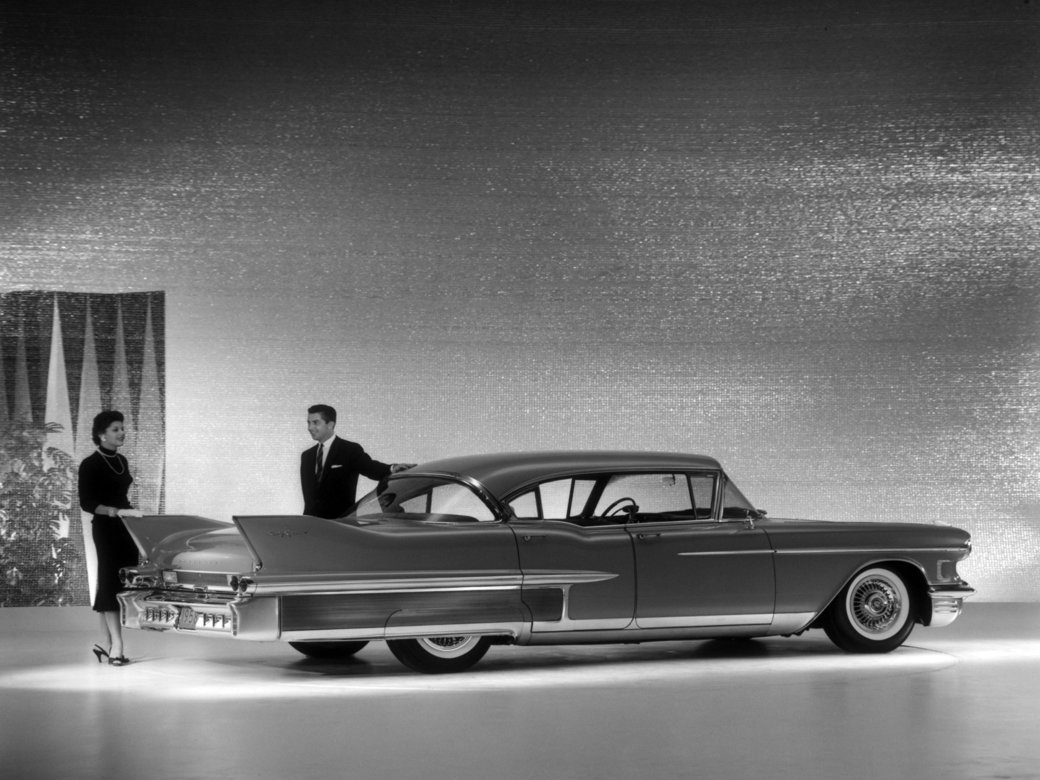 1958, Cadillac, Fleetwood, Sixty, Special, Luxury, Retro Wallpaper
