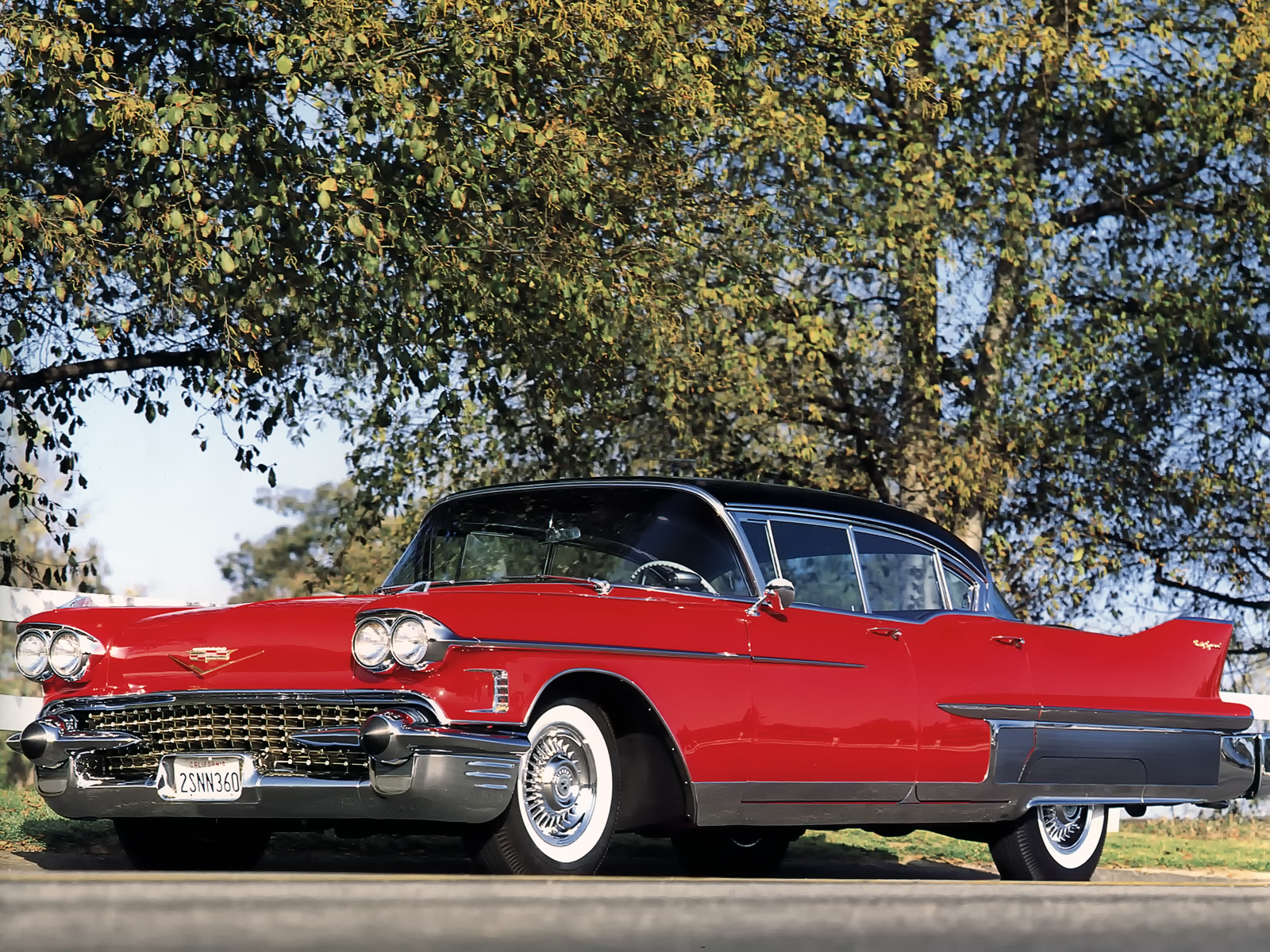 1958, Cadillac, Fleetwood, Sixty, Special, Luxury, Retro Wallpaper