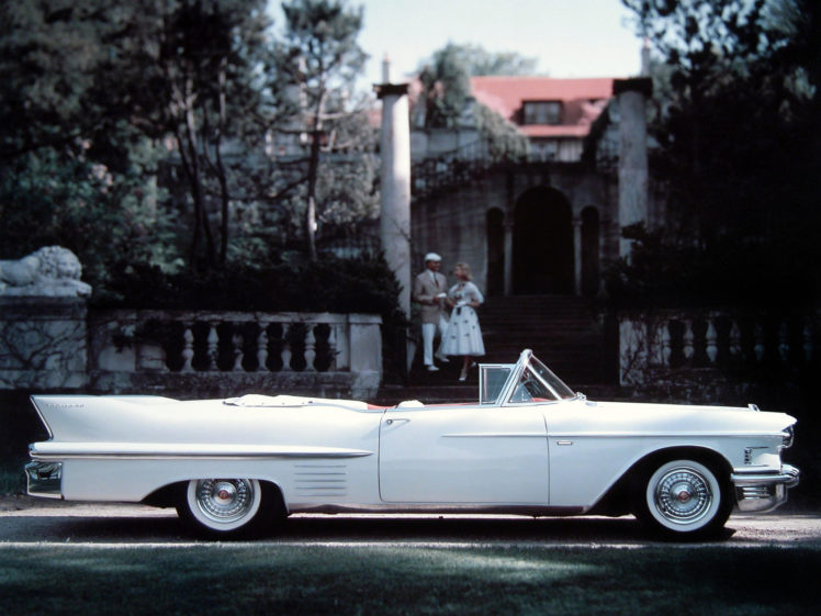 1958, Cadillac, Sixty two, Convertible,  6267x , Luxury, Retro HD Wallpaper Desktop Background