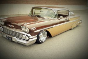 1958, Chevrolet, Bel, Air, Lowrider, Retro, Custom