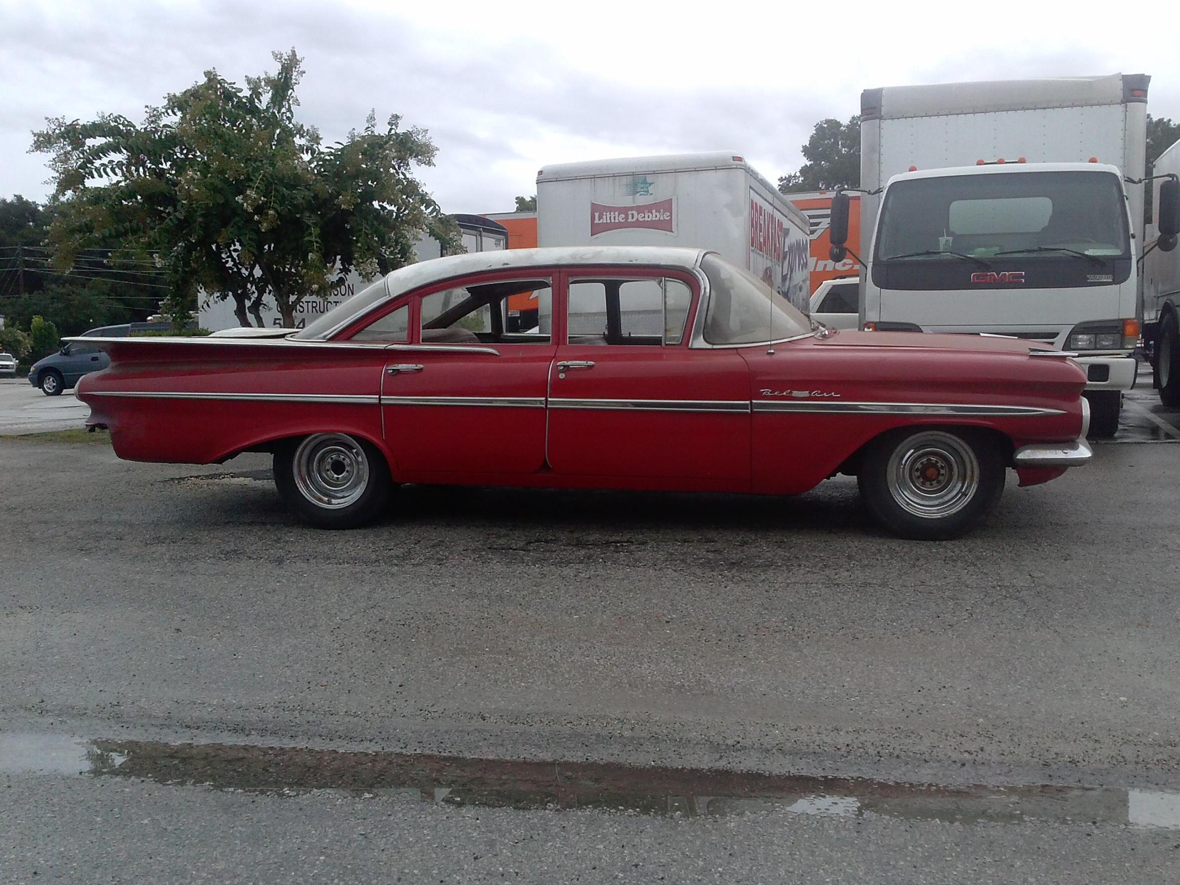 1959, Chevrolet, Impala, Bel, Air, Hot, Rod, Rods, Classic Wallpaper