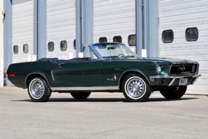 1968, Ford, Mustang, Convertible,  76a , Muscle, Classic