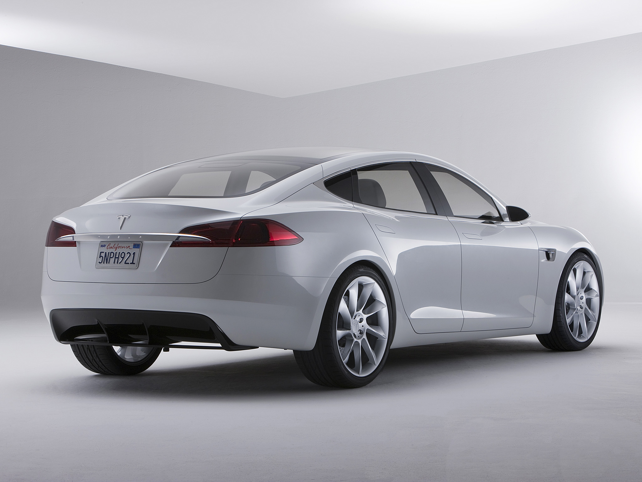 2009, Tesla, Model s, Concept, Supercar Wallpaper